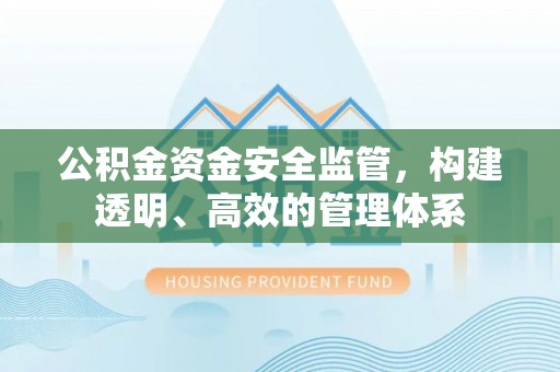 兴隆公积金资金安全监管，构建透明、高效的管理体系
